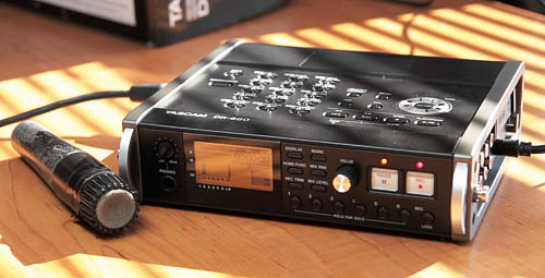 tascam DR-680 Review with SM57